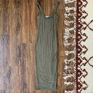 Dress Olive Green Fashion Nova